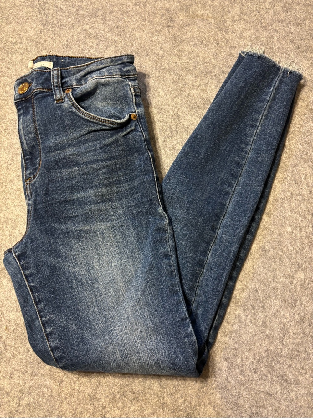 STS Blue Washed Dark-Blue Skinny Jeans